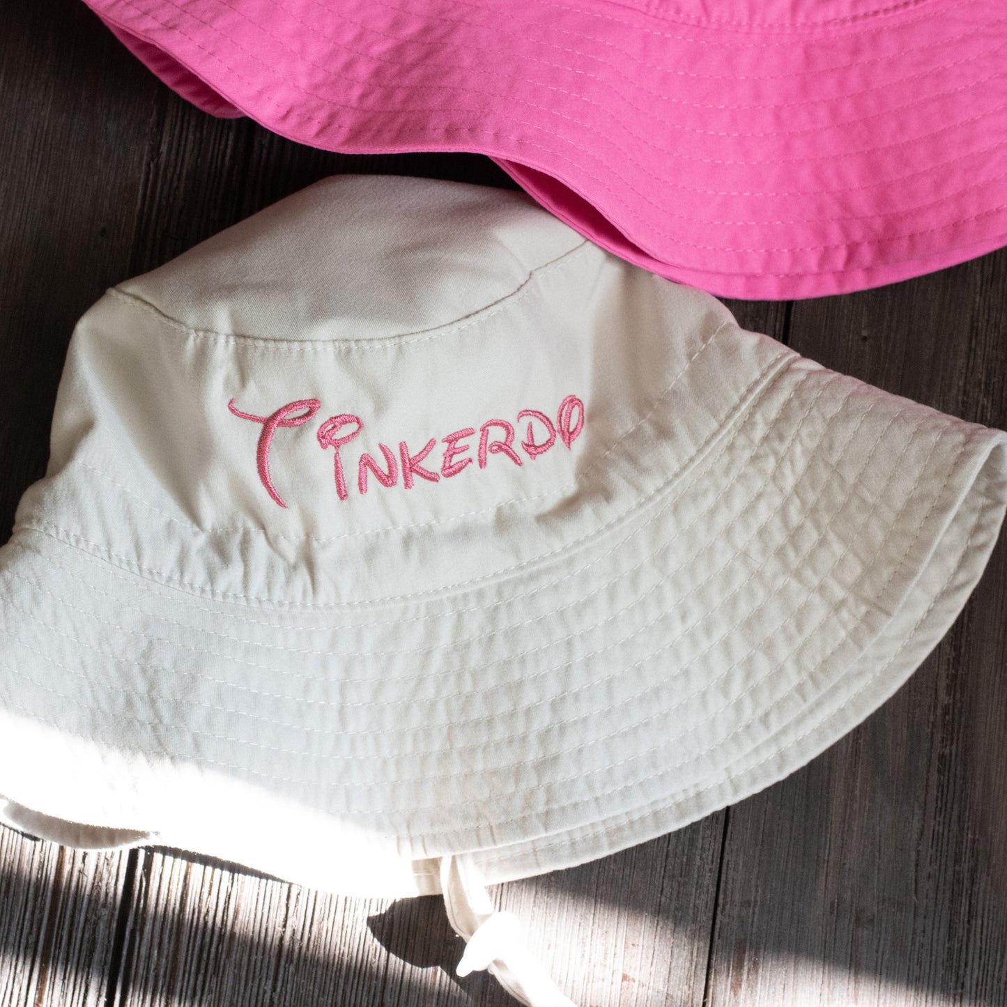 Personalized Baby Sun Hat | Gender Neutral Custom Embroidered Bucket Hat | For Baby and Toddler