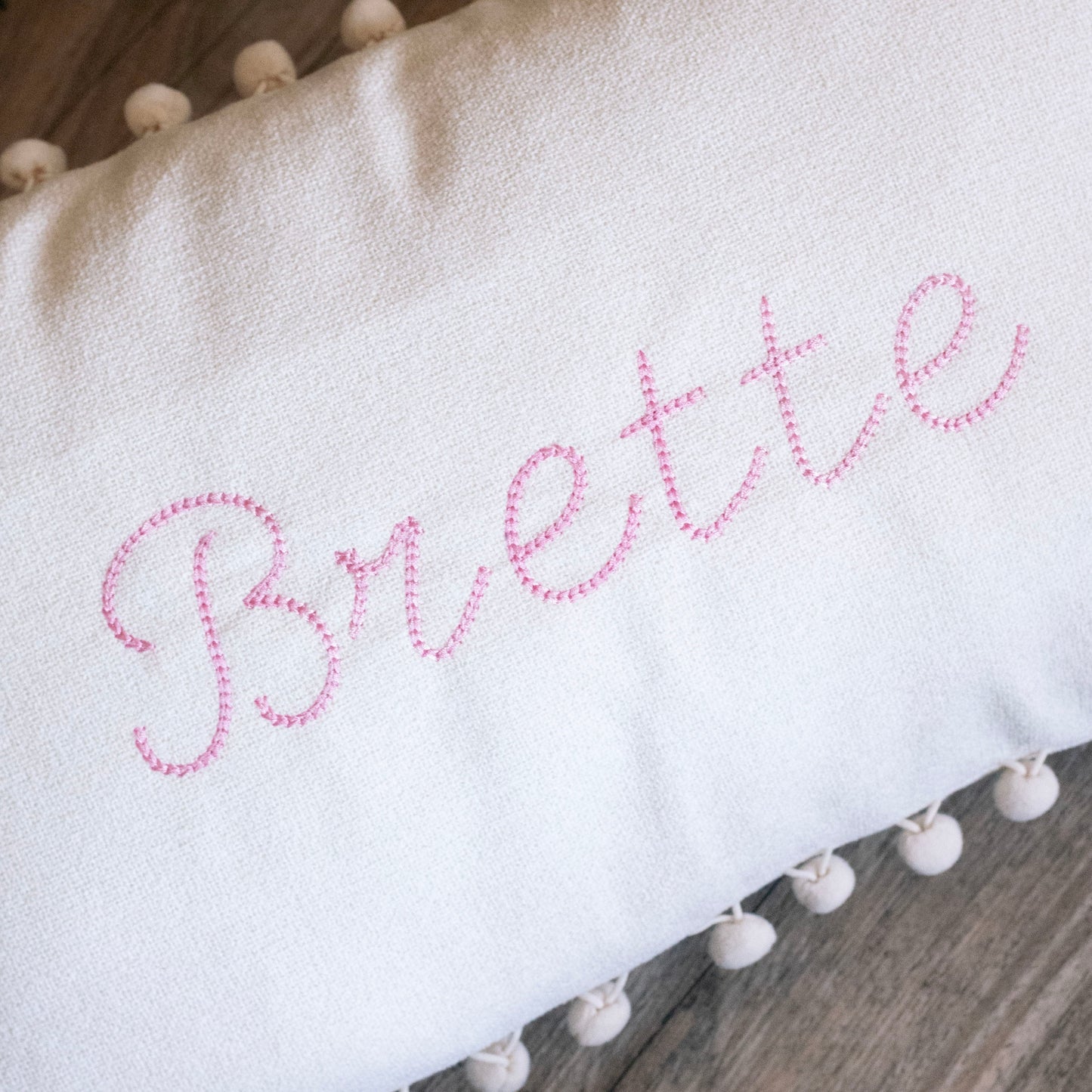 Custom Personalized Baby Name Pillow Cover