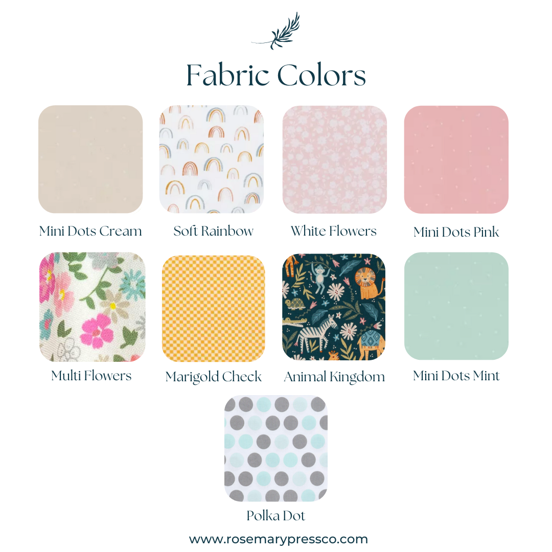 Custom Embroidered Pillow Cover | Baby Name Pillow