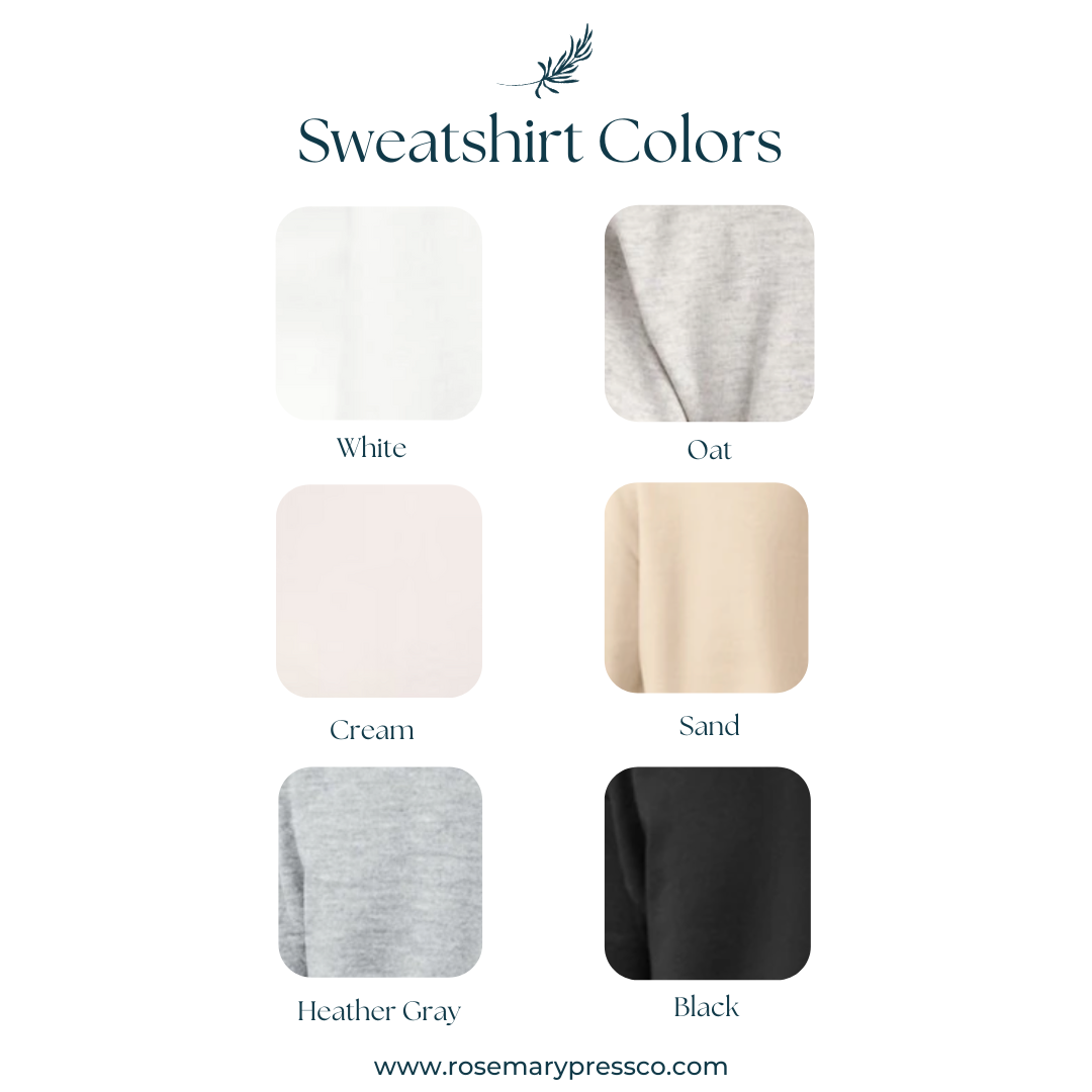 MAMA and DAD Keepsake Sweatshirt Bundle