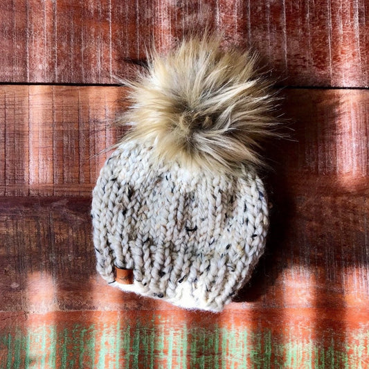 Classic Knit Baby Hat with Pom Pom | Newborn Bestseller | For Baby, Toddler and Child