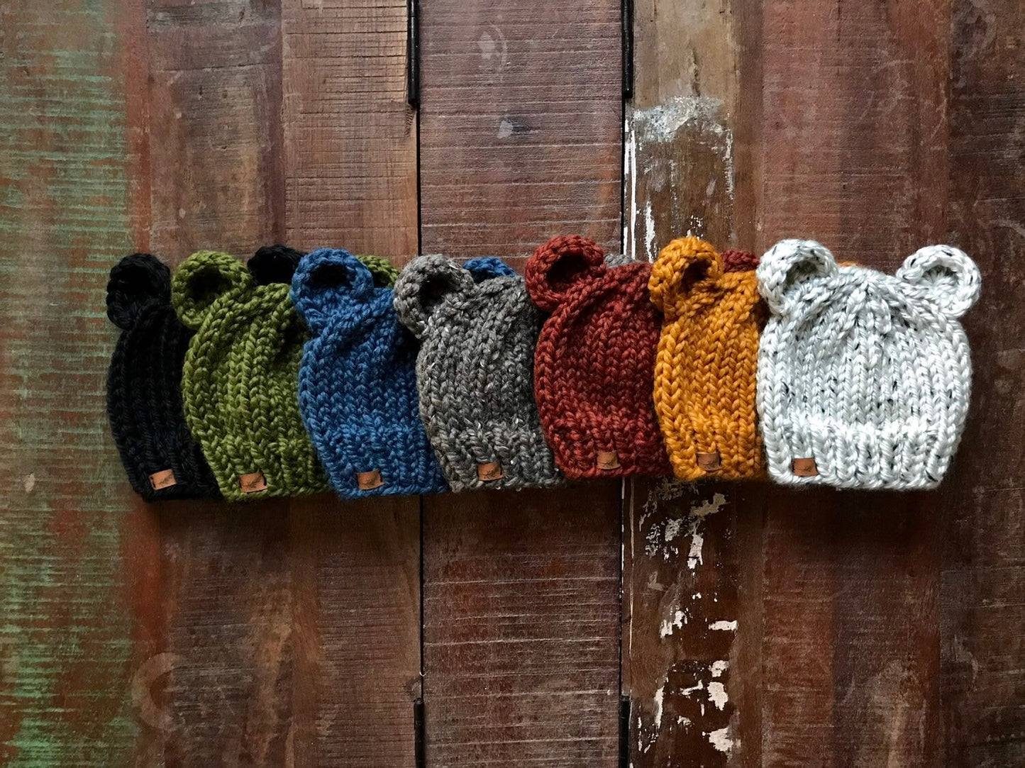 Baby Bear Knit Hat | Chunky Beanie | For Baby and Toddler
