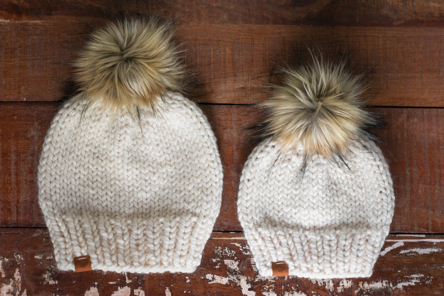 Women's Chunky Knit Hat with Pom Pom | Women's Classic Beanie
