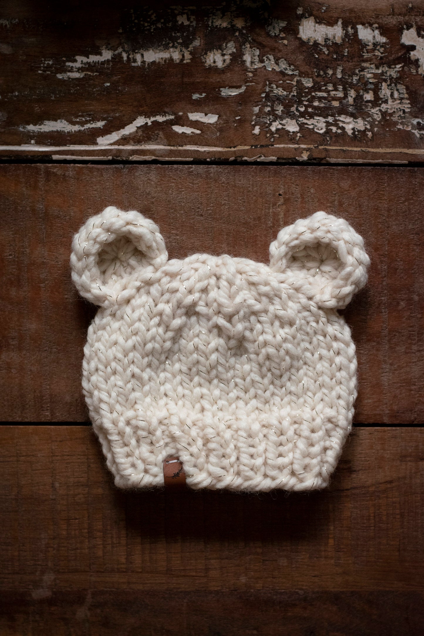 Baby Bear Knit Hat | Chunky Beanie | For Baby and Toddler