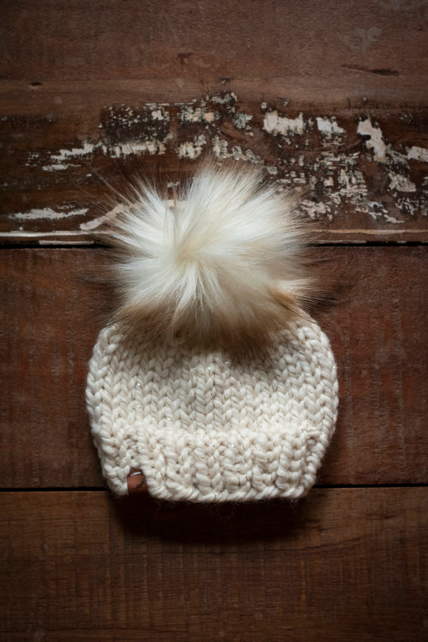 Custom Knit Baby Hat - Choose Yarn Color and Pom Pom | For Baby and Toddler