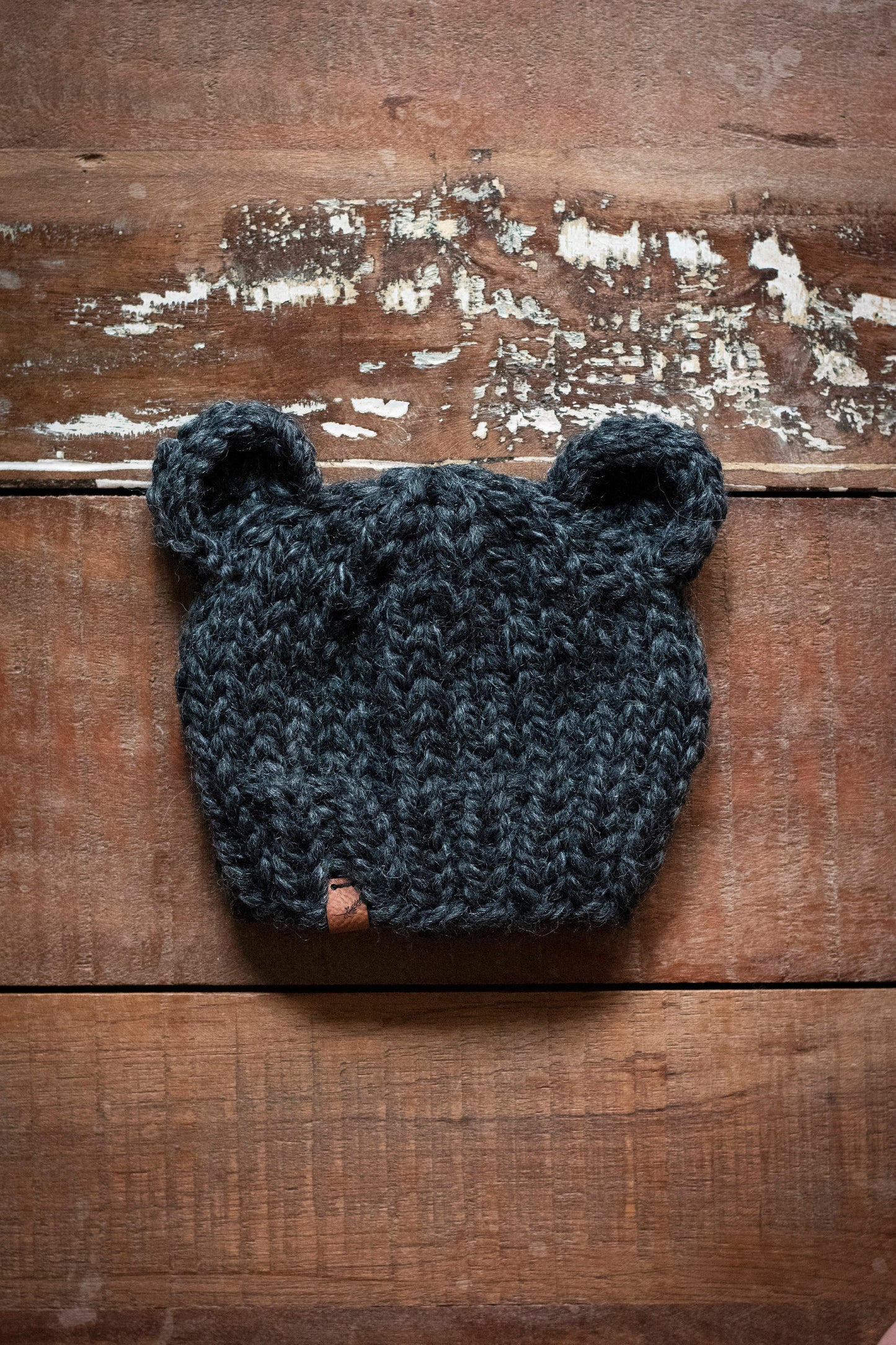 Baby Bear Knit Hat | Chunky Beanie | For Baby and Toddler