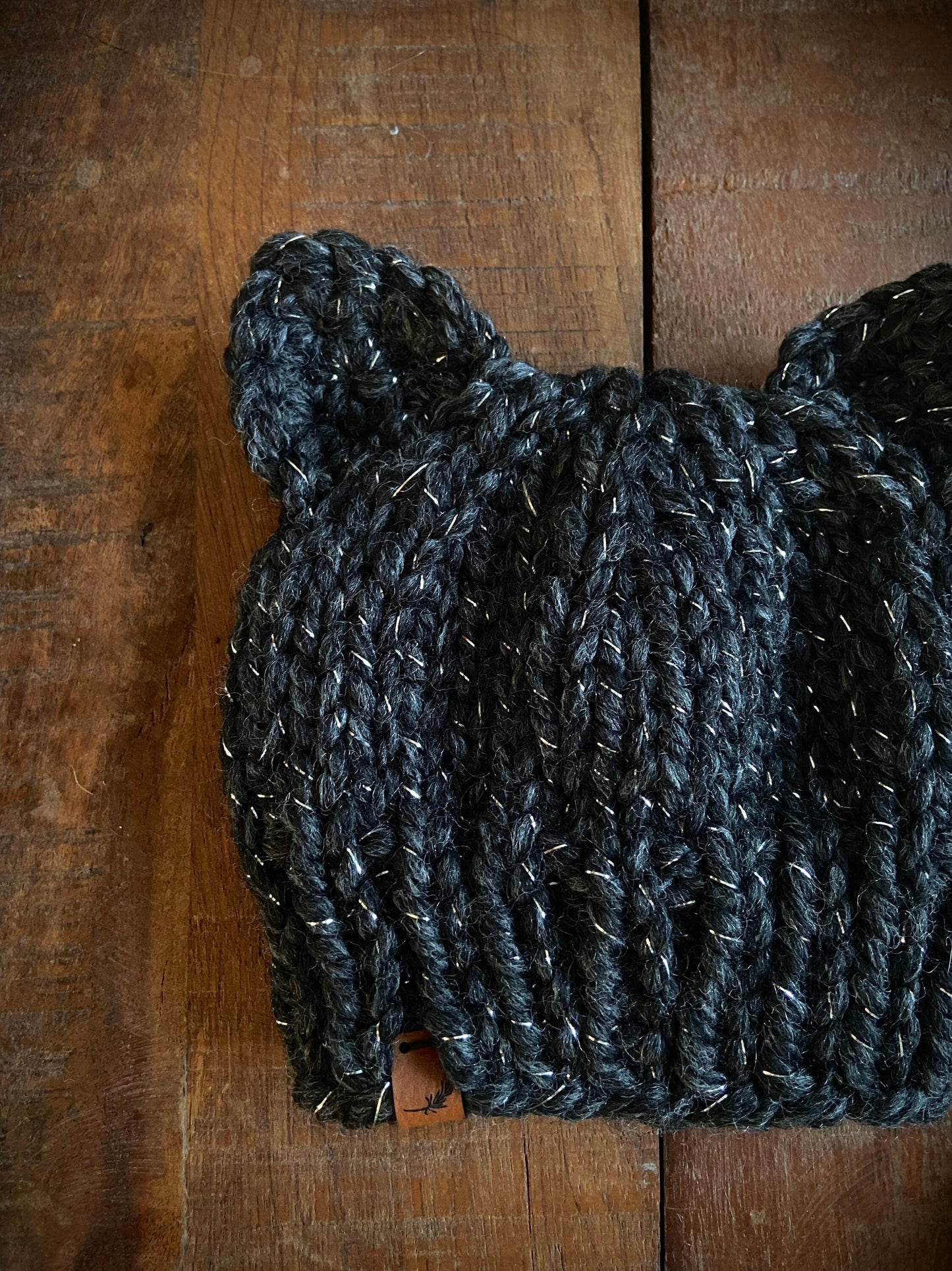 Baby Cat Beanie | Chunky Knit Baby Cat Hat | For Baby, Toddler or Child