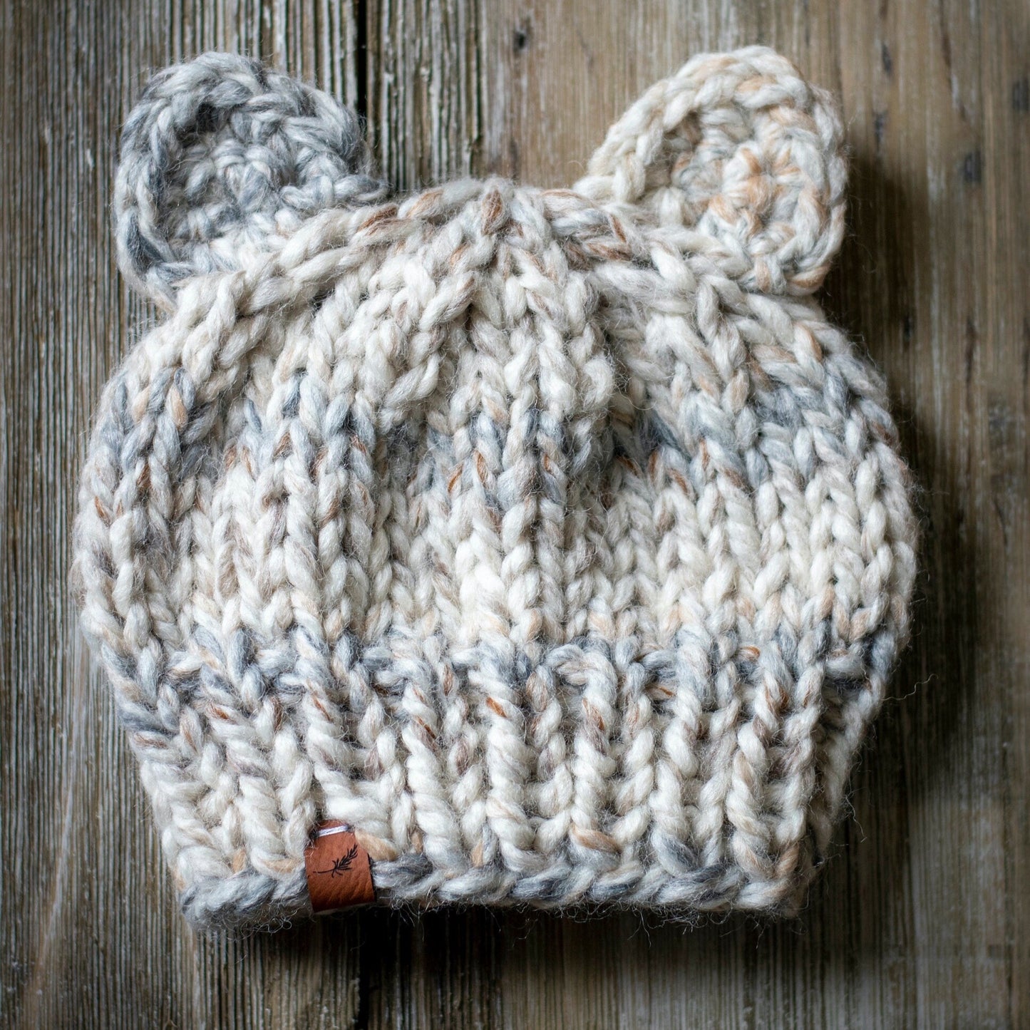 Baby Cat Beanie | Chunky Knit Baby Cat Hat | For Baby, Toddler or Child