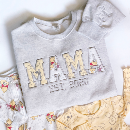 MAMA Keepsake Sweatshirt | Baby Clothes Keepsake Sweater