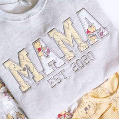 MAMA Keepsake Sweatshirt | Baby Clothes Keepsake Sweater