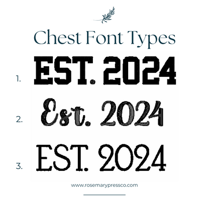 Matching Mama and Dad Sweatshirts Est. Year | Parent Keepsake Gift Personalized