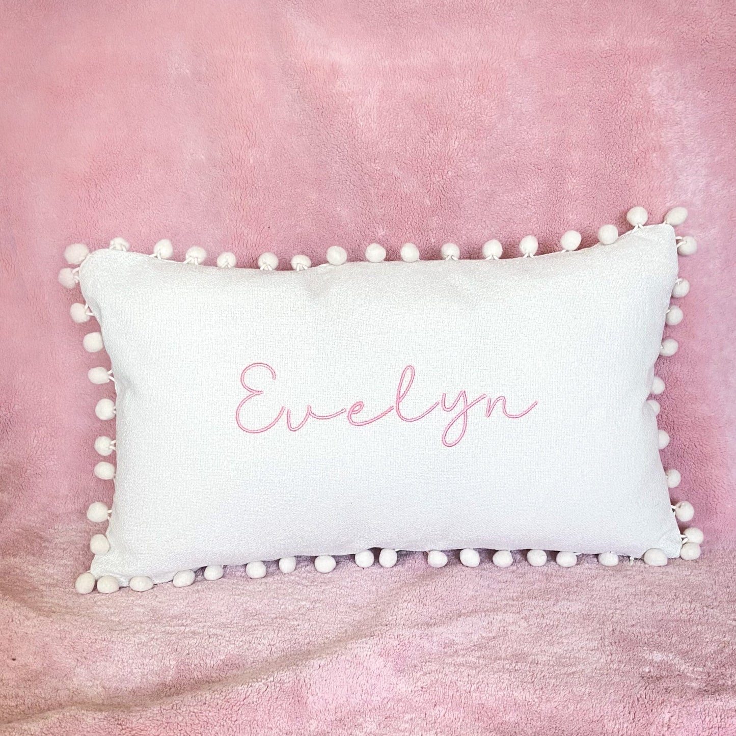 Custom Personalized Baby Name Pillow Cover