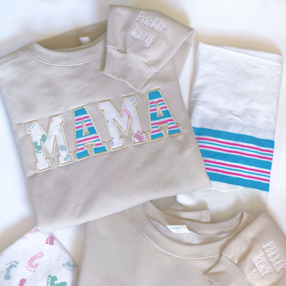 MAMA and DAD Keepsake Sweatshirt Bundle