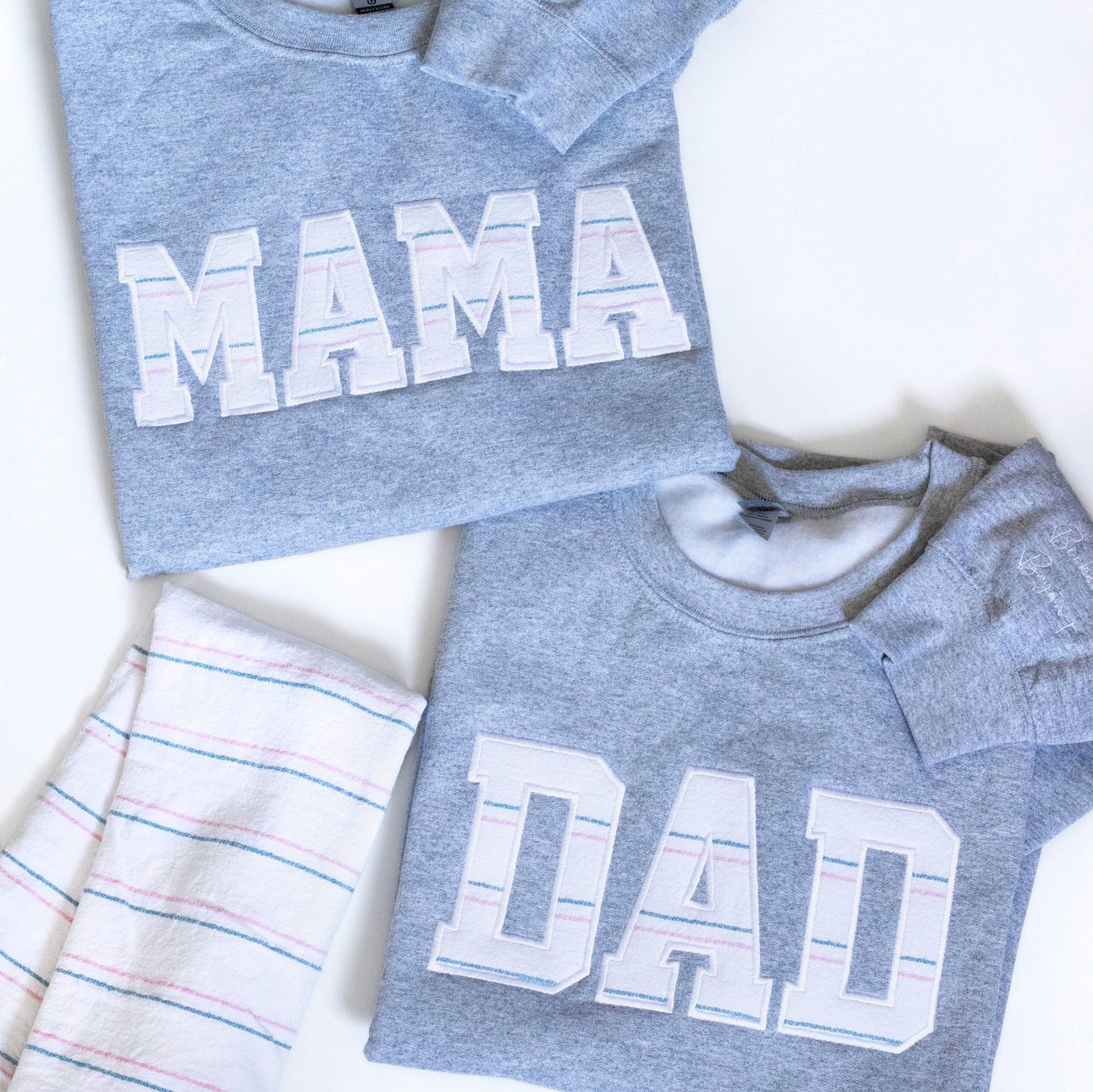 MAMA and DAD Keepsake Sweatshirt Bundle