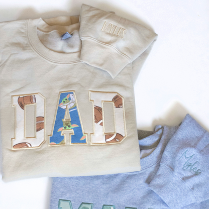 MAMA and DAD Keepsake Sweatshirt Bundle