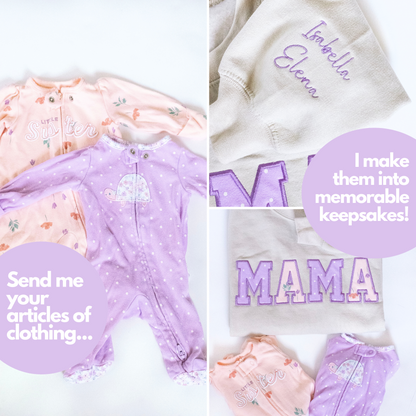 MAMA and DAD Keepsake Sweatshirt Bundle