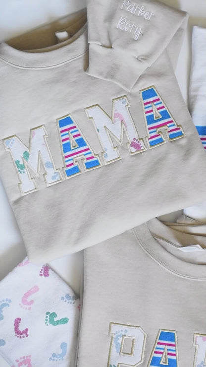 MAMA and DAD Keepsake Sweatshirt Bundle